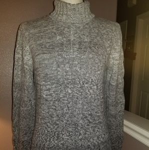❄High Sierra Chunky T-neck Sweater Sz L